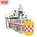 Pe hdpe road barrier traffic cone pvc machine blow mould machine plastic roadblock cones extrusion blow molding machine